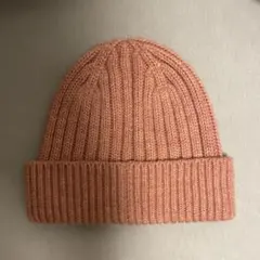 【レア】ユニクロ ピンク ニット帽 ビーニー UNIQLO