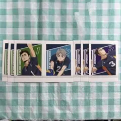 ハイキュー!! 烏野高校 澤村大地 菅原孝支 東峰旭 ぱしゃこれ まとめ売り