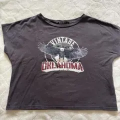 GORGE イーグルプリントTシャツ グレーのサムネイル