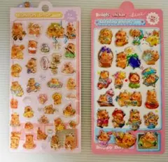 カピパラ 2セット ぷっくりシール #31 ボンボン ドロップ