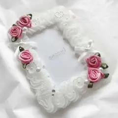 ホイップデコトレカケースB8【クリアホワイト×ピンク】