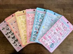 即日発送❗️サンリオ ぷっくり ボンボンドロップシール 7点セット♡