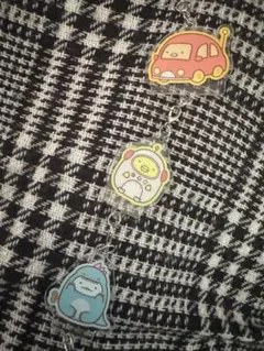 すみっコぐらし アクリルチャーム 3点