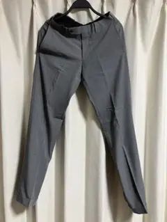 マルイ VISARUNO スラックス w76 ダブル グレー ノータック 古着