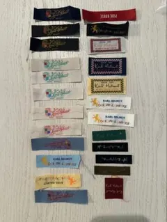 Karl Helmut ワッペン23点 Pink House ワッペン1点