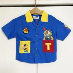 【新品タグ付き】mewoo! トイストーリー 半袖 ボーリングシャツ 100