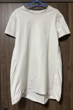 【ZARAザラ】Tシャツ アイボリー　USA/S