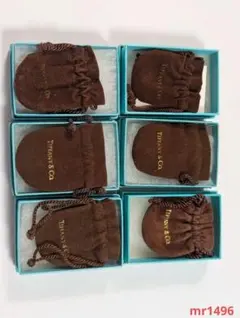 ティファニー巾着袋付き空箱