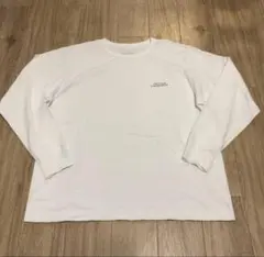 UNIFORM EXPERIMENT ホワイト長袖カットソー　ロンT 白