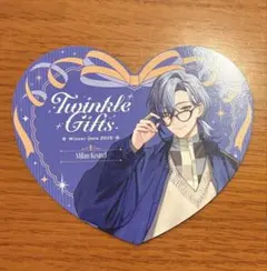 にじさんじ ウィンターデート ミラン・ケストレル ハート型メッセージカード