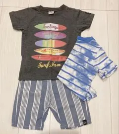 Tシャツ2枚＆夏用ズボン1枚　110〜120サイズ