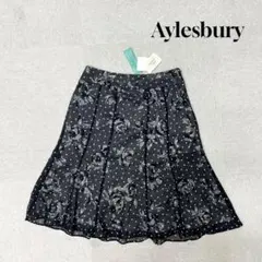みよしや様専用　★新品★ Aylesbury フレアスカート　ブラック　花柄