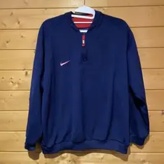 90s 00s ナイキ ハーフジップ スウェット