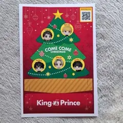 King & Prince COME COME CHRISTMAS ポストカード