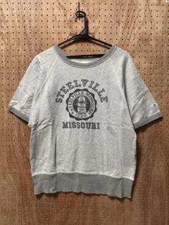 Champion ランナーズタグ 半袖スウェットシャツ