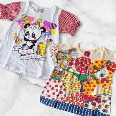 グラグラ チェリッシュ ♥ キャラクター トップス セット 100 110のサムネイル