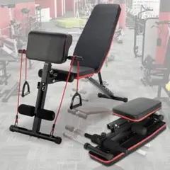 トレーニングベンチ インクラインベンチ コンパクト 折り畳み式 耐荷重200kg