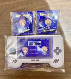 新品未開封】銀河特急ミルキーサブウェイ ゲーム機型パスケース 缶