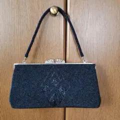 和装 ビーズ クラッチバッグ