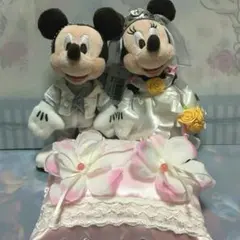 ディズニー ミッキー ミニーウエイティングぬいば