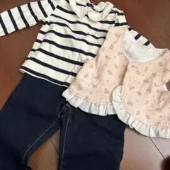 GAP トップスとデニムセット 12-24ヶ月