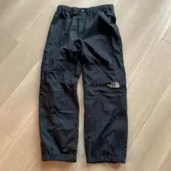 THE NORTH FACE ブラックレインパンツ 130