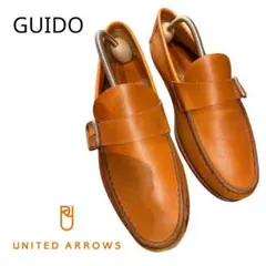 GUIDO × UNITED ARROWS ローファー ストラップ レザーのサムネイル