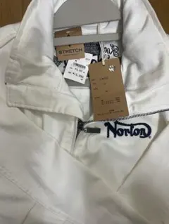Norton ストレッチ ホワイトジャケット Lのサムネイル