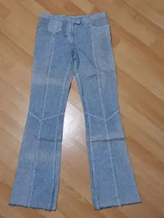 ストライプ柄デニムパンツ サイズ27