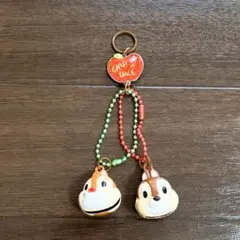 チップとデール 鈴 キーホルダー ディズニー