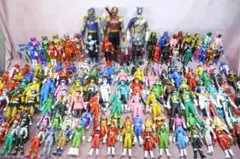 スーパー戦隊シリーズ ソフビヒーロー ミニソフビ 76体セット - メルカリ