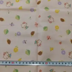 ハローキティ オックス生地 サンリオ 平成レトロ 布 生地