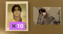 なにわ男子　高橋恭平　CD特典　チェキ　クリアカード