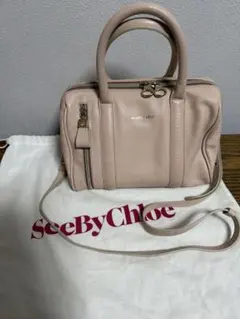 チェリー SEE BY CHLOE シーバイクロエ ショルダーバッグ タッセル