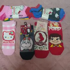 キャラクター ソックス 6足セット 23-25cm