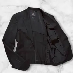 【極美品】23区 テーラードジャケット L オンワード樫山 ブラック フォーマル