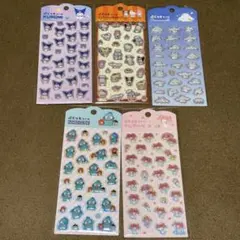 ぷくっとシール【サンリオキャラクター】