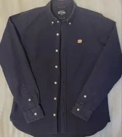 BEAMS ワイシャツ 長袖 ネイビー