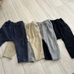 GU　サマナルパンツ　90cm 4枚セット