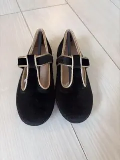 女の子フォーマルシューズ 黒 16.5cm