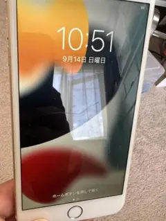 iPhone 6s Plus 128GB 画面にひびあり。