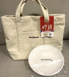 Vie de France トートバッグ モーニングプレート2枚セット