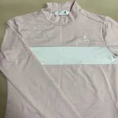 le coq sportif ゴルフ ピンク長袖Tシャツ
