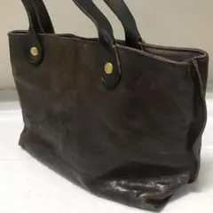 【ヴィンテージ希少品】IL BISONTE レザー トートバッグ イタリア製