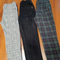 裏起毛　裏ボアロングパンツ　長ズボン　150cm