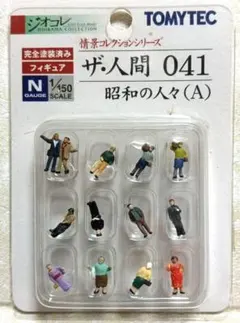 TOMYTEC ザ・人間 016 街の人々 フィギュア12体セット Nゲージ - メルカリ