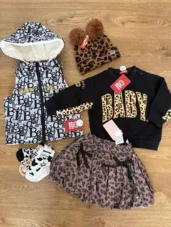 【新品未使用まとめ売り】BABYDOLL 80サイズ　5点セット