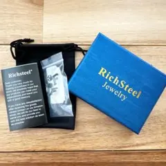 Richsteel ピアス F 男女兼用 18金  金属アレルギー 両耳用
