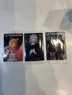 LE SSERAFIM メンバーカードセット　ウエハース