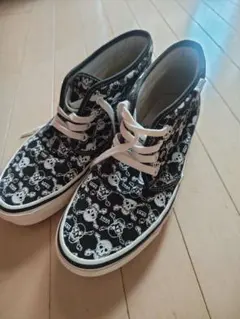 VANS 90年代 スカルパイレーツ サイドテープ USA製 ダメージ レア